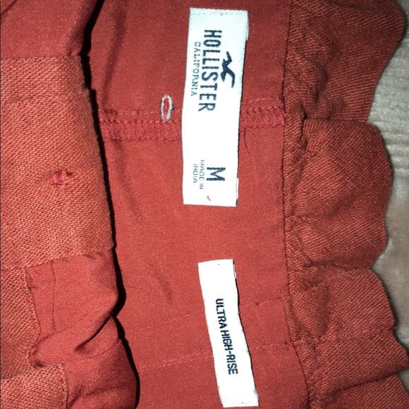 Hollister, medium, High rise burnt orange skirt - Picture 2 of 3